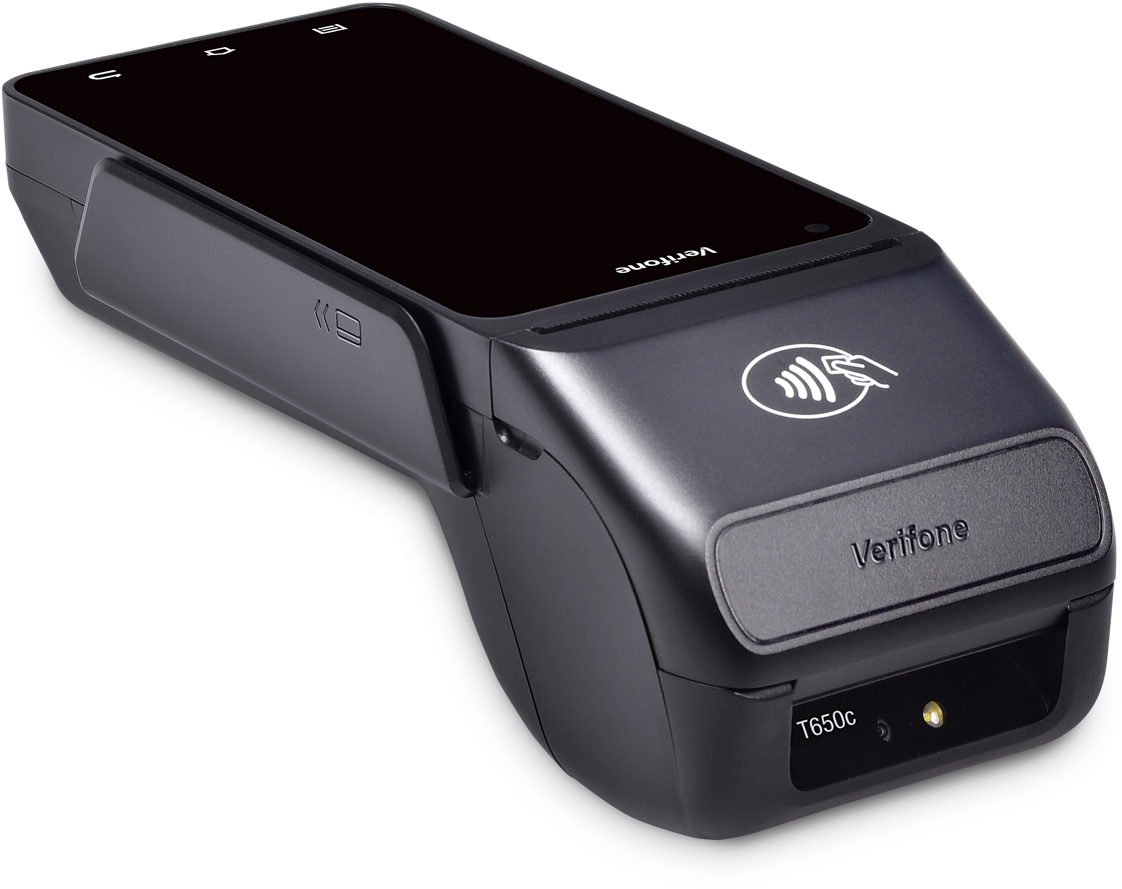 Verifone T650c right back top view