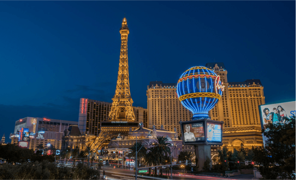 Las Vegas city scene