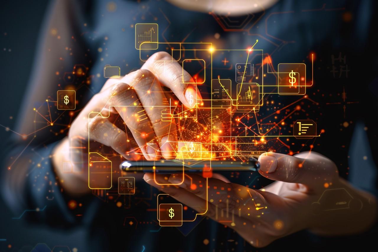 Futuristic Matrix payments