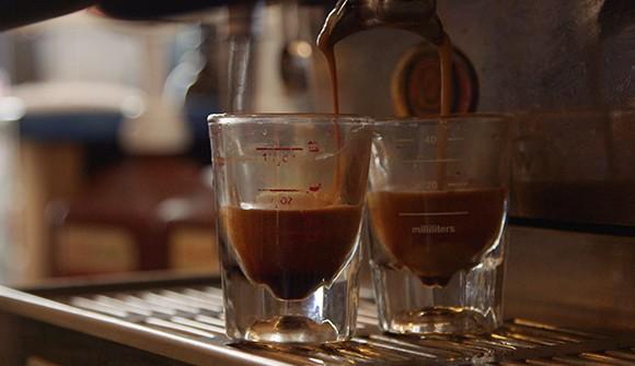 two cups of coffee