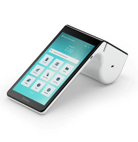 Picture of our Commerce360 smart terminal